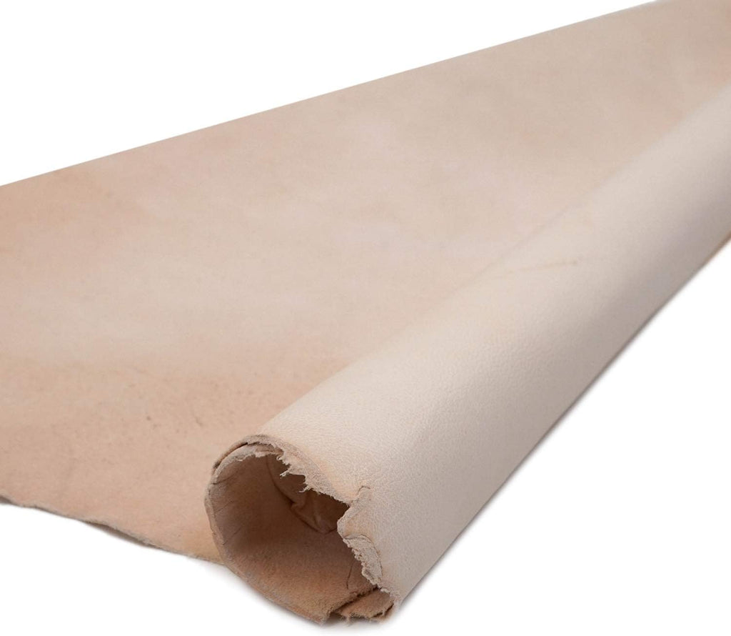 Full Grain Natural Vegetable Tanned Goat Skin