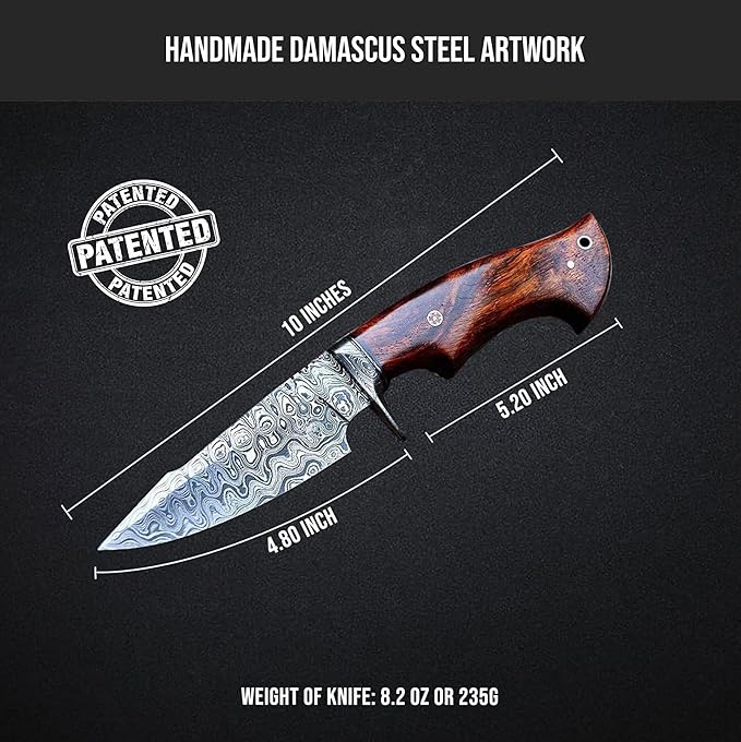Damascus Hunting knife