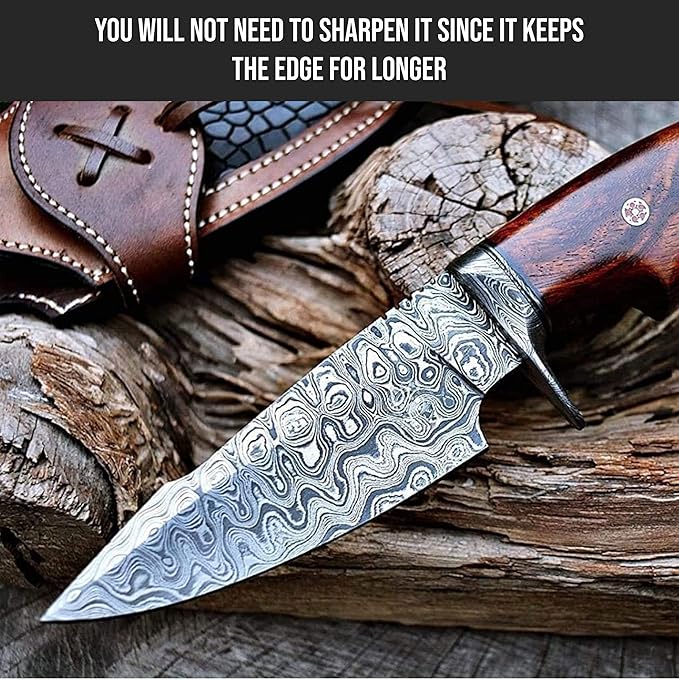 Damascus Hunting knife